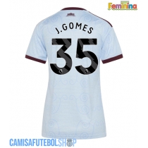 Camisa de time de futebol Aston Villa Joao Gomes #35 Replicas 3º Equipamento Feminina 2026-27 Manga Curta